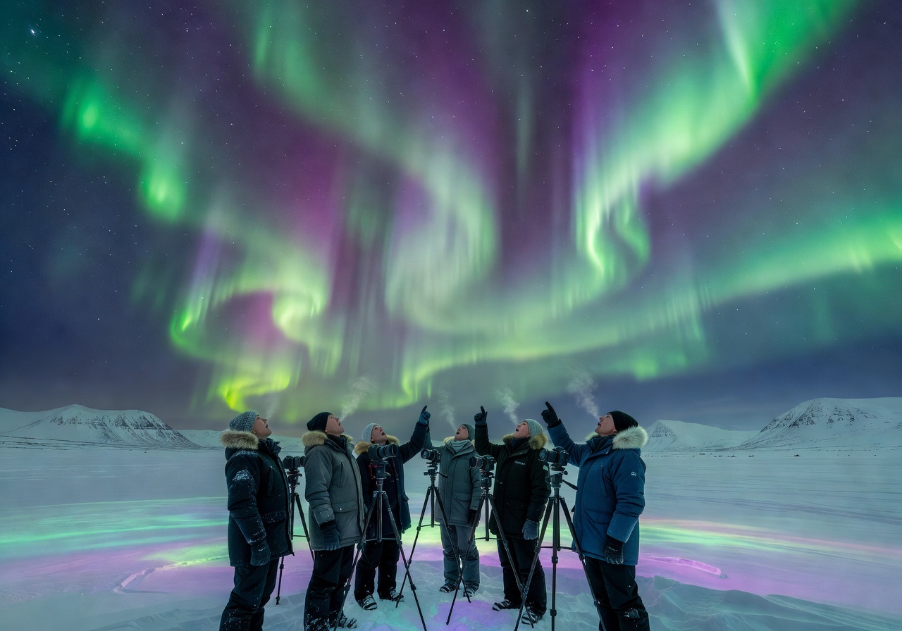 Northern Lights aurora viewing experience